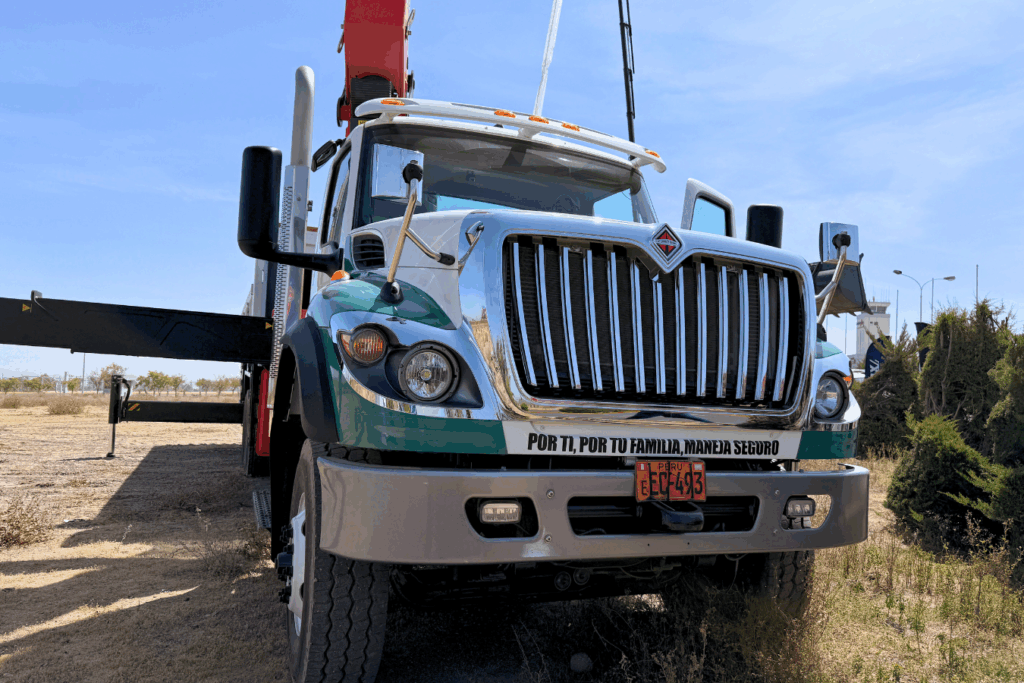 alquiler de camión grúa international