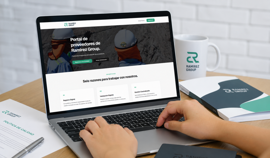 Portal de proveedores Ramirez Group